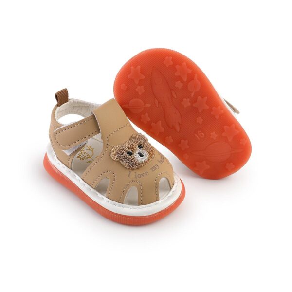 Adorable Pink Baby Girl Sandals – Soft Sole Prewalker Shoes - Image 2