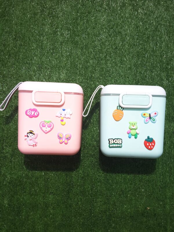 Cute Portable Baby Storage Box – Clip-On Travel Case for Pacifiers, Snacks & Essentials - Image 2