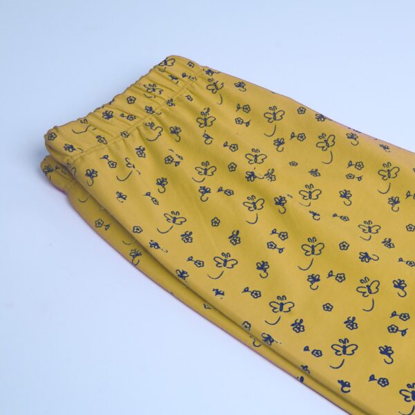 Sunny Blossom Girls’ Full-Length Cotton Leggings – Cute, Comfy & Colorful - Image 3